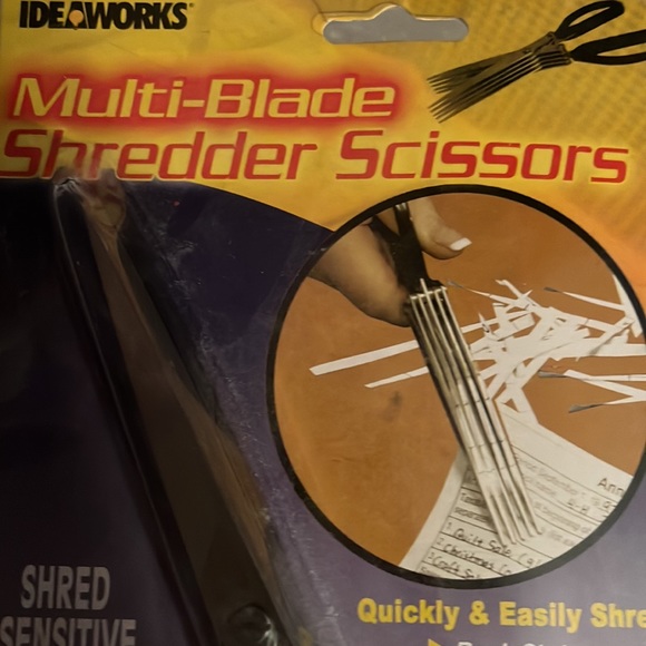 NWT muti-blade shredder scissors (sheers). Never used. In original packaging - Picture 2 of 6